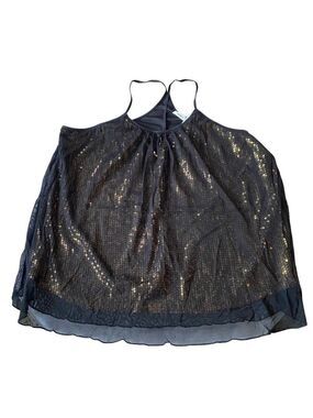 Ricki’s Glam Sheer Sequin Tank Top